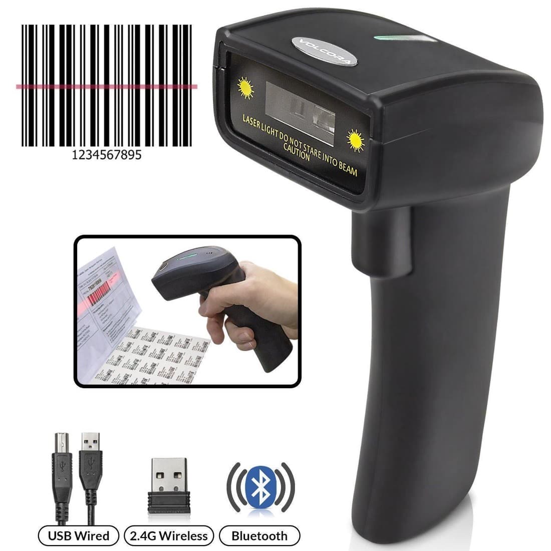 Volcora 1D Wireless Scanner
